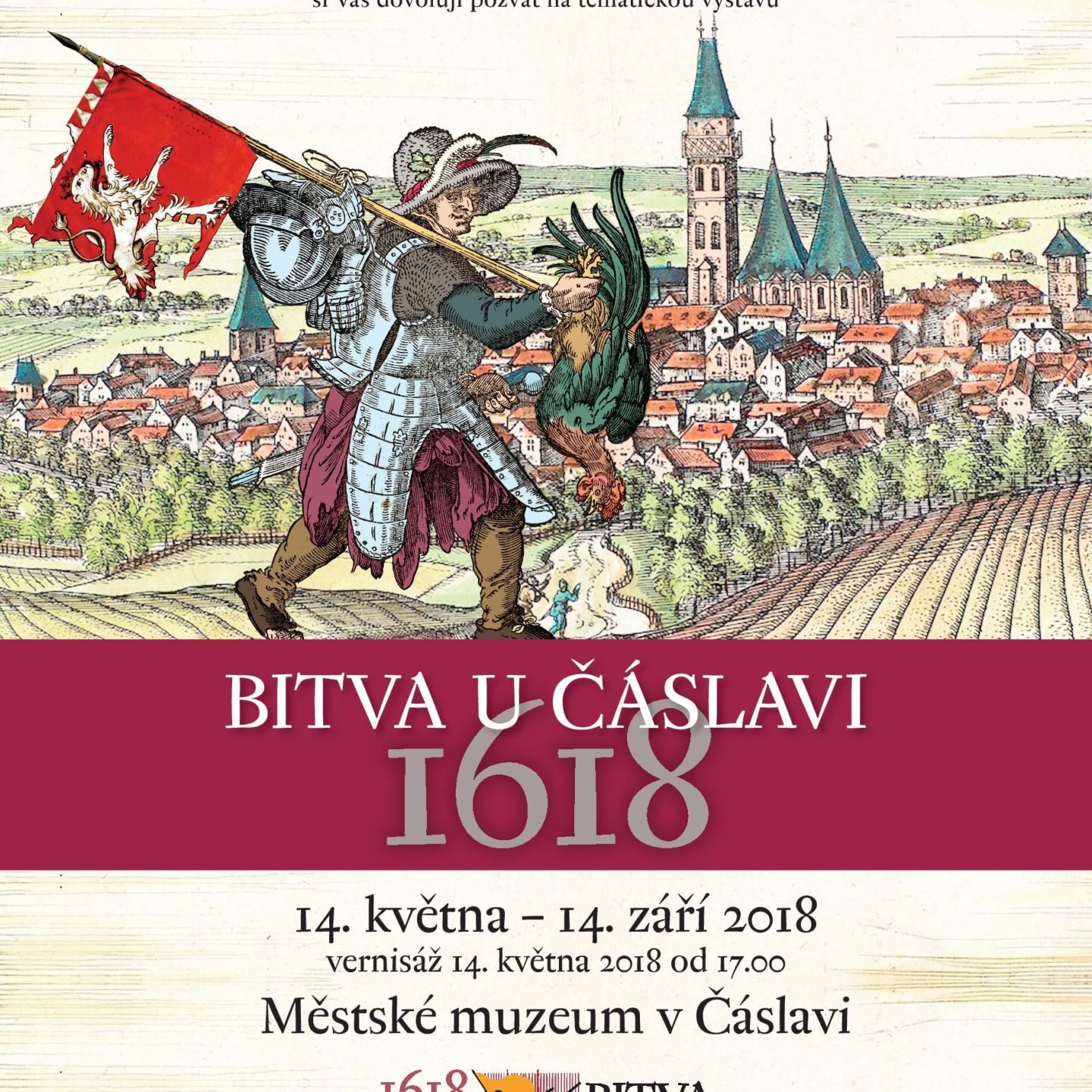 Bitva u Čáslavi 1618 výstava 14.5. – 14.9. 2018