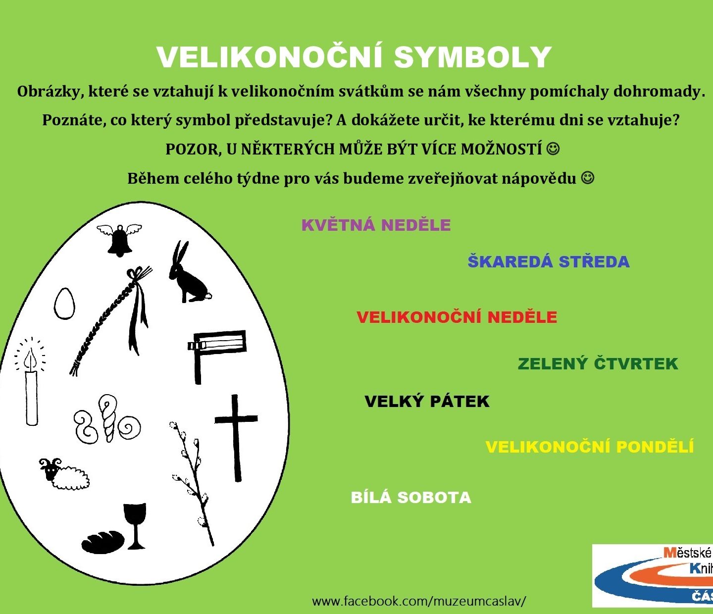 Pracovní list – Velikonoce