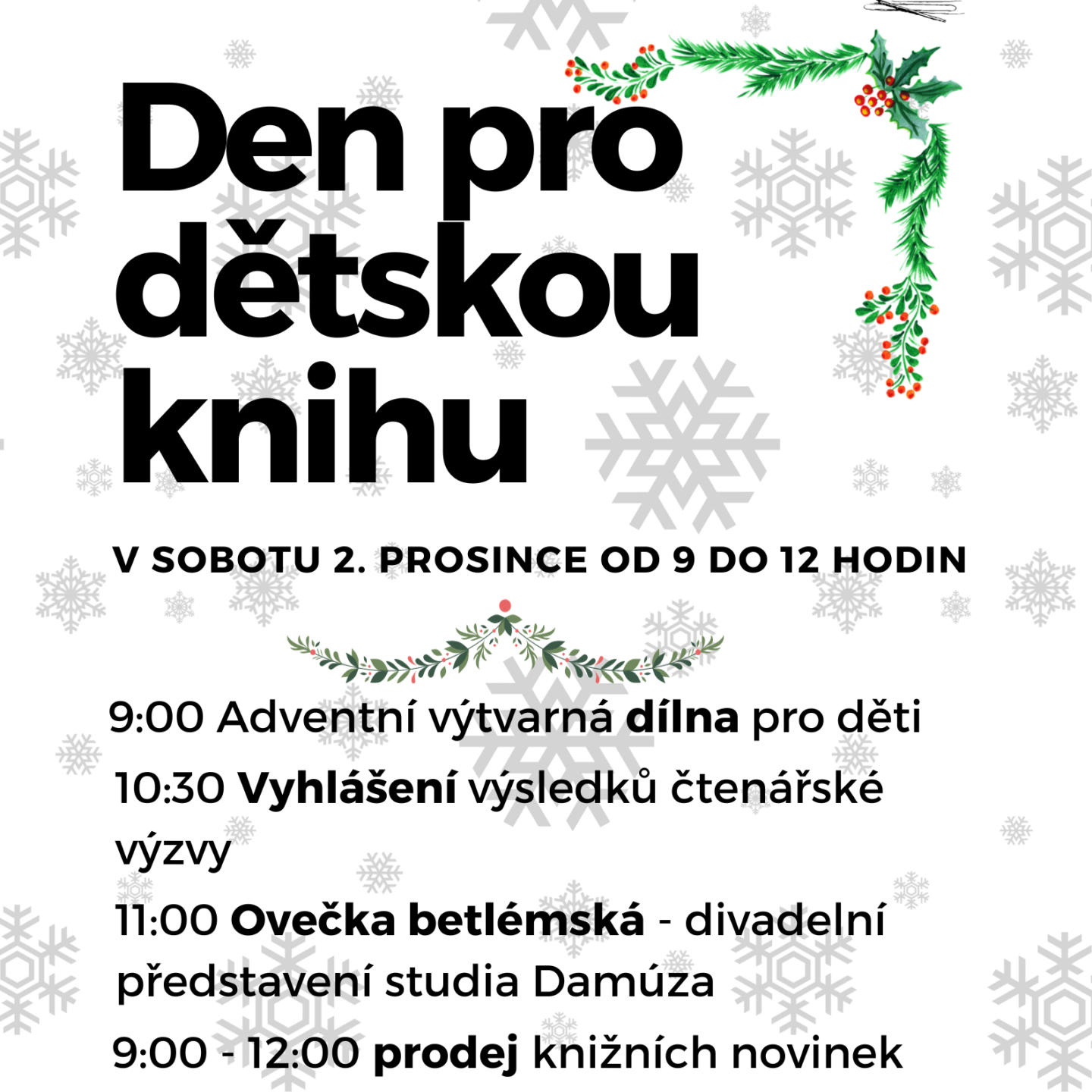 Den pro dětskou knihu 2.12.2023