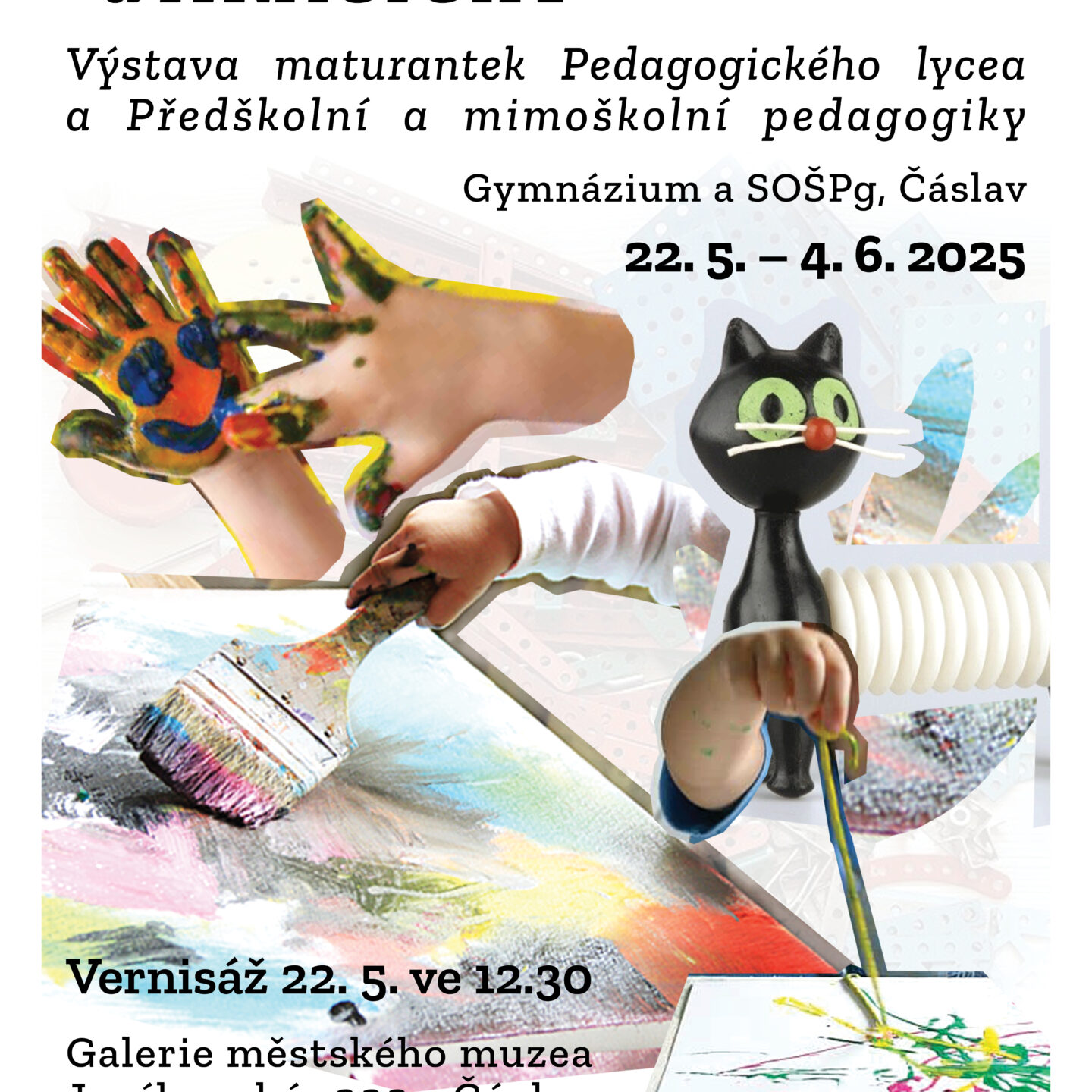 VÝTVARNÉ HRY, HRAČKY A HRAČIČKY – výstava 22.5.- 5.6.2025