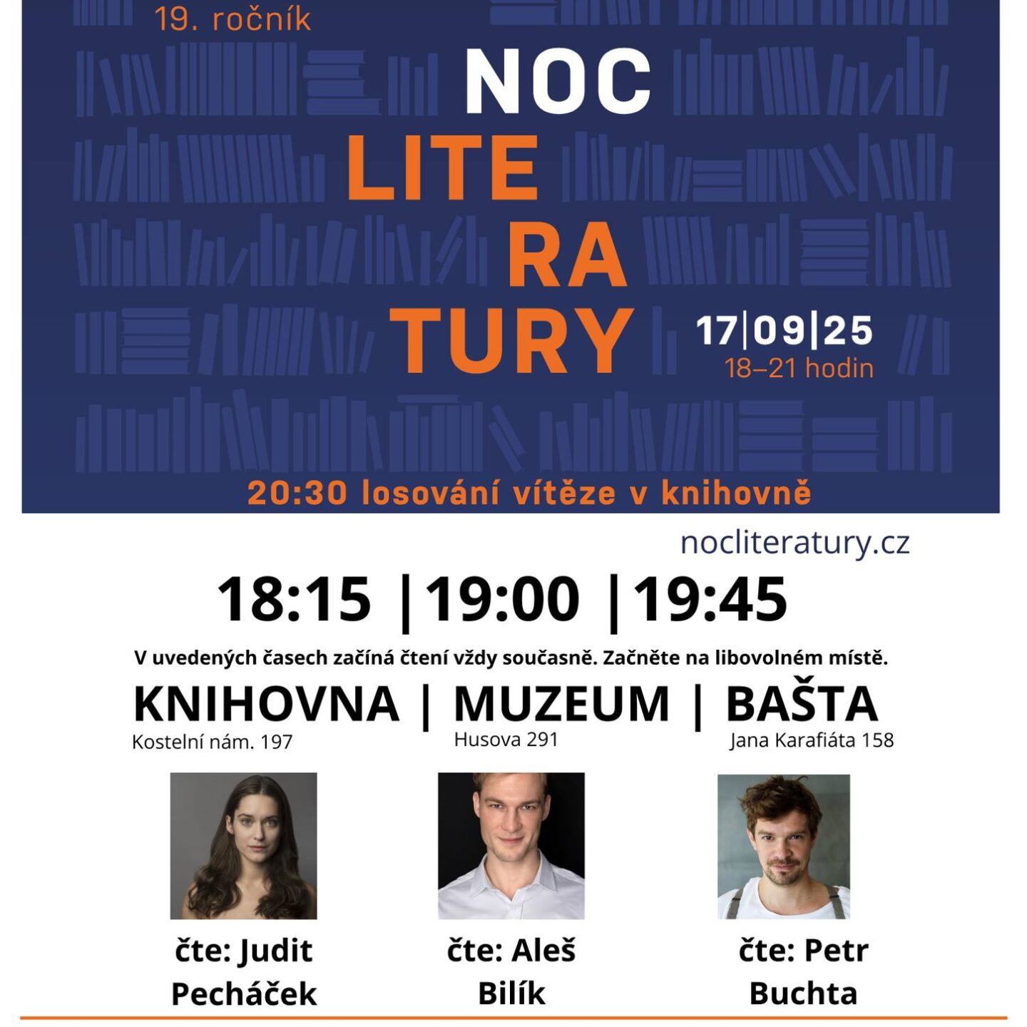 NOC LITERATURY 17.9.2025