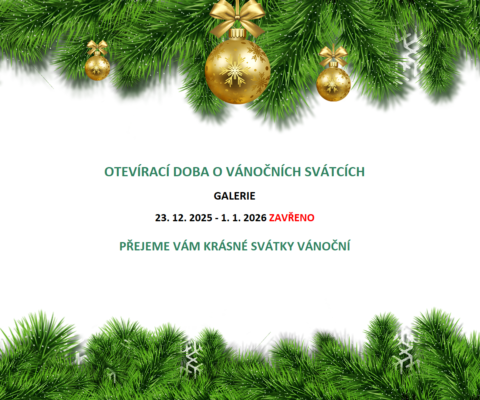 VÁNOČNÍ OTEVÍRACÍ DOBA – GALERIE