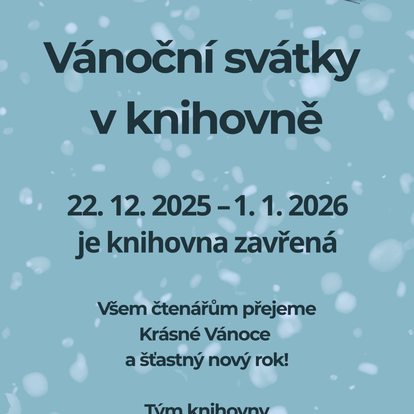 Vánoce v knihovně