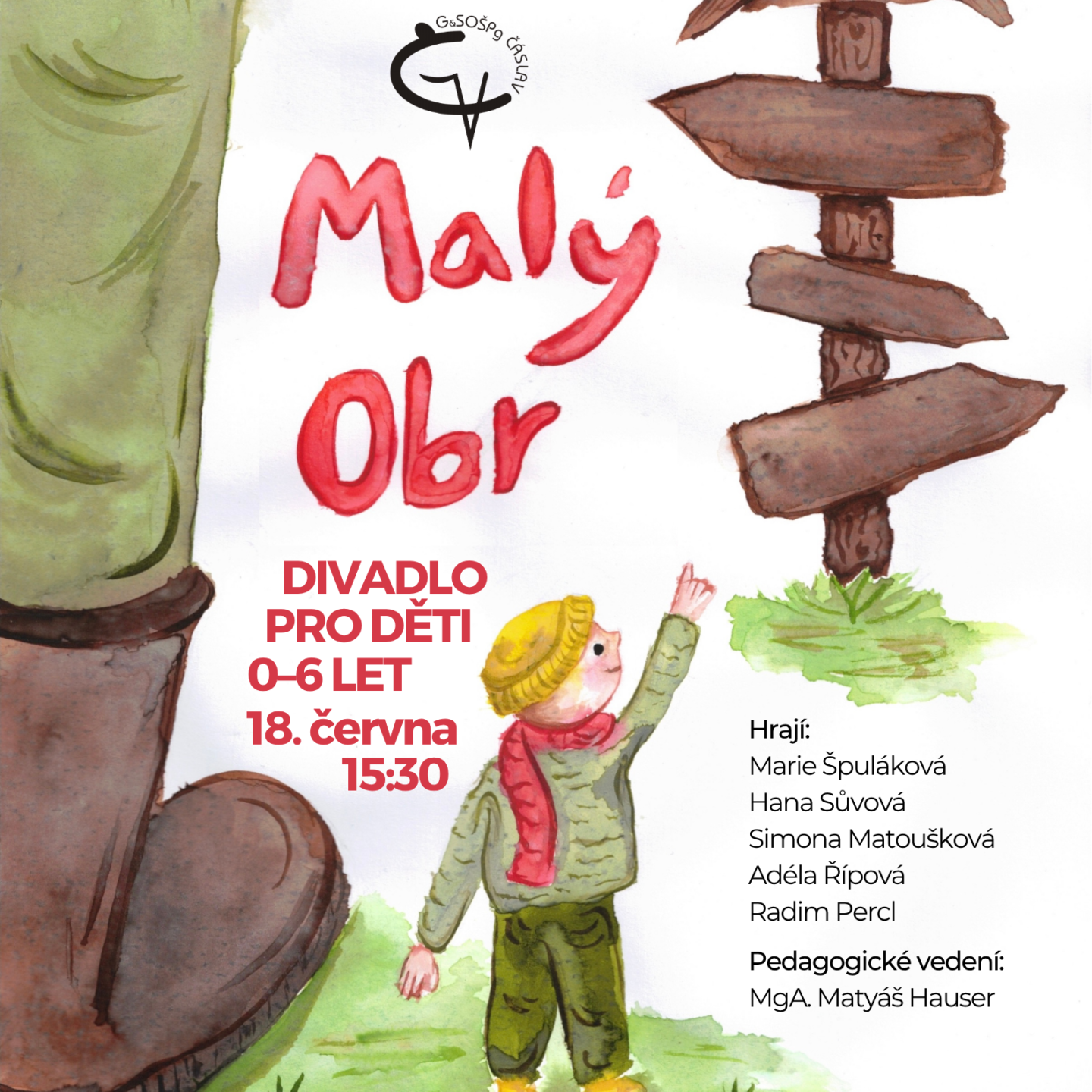 MALÝ OBR – divadelní představení pro děti 18.6.2026 v 15:30