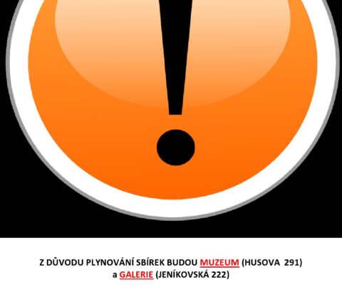 UZAVŘENÍ MUZEA A GALERIE 14.5.-16.5.2026