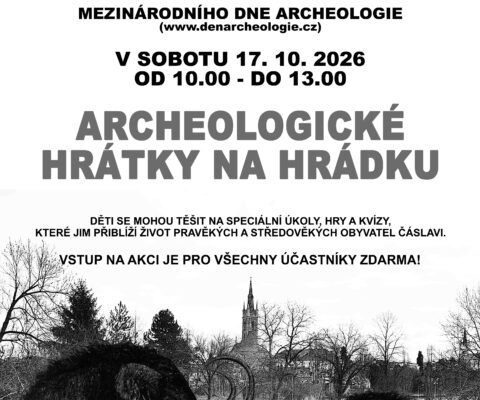 Archeologické hrátky na Hrádku 17.10.2026