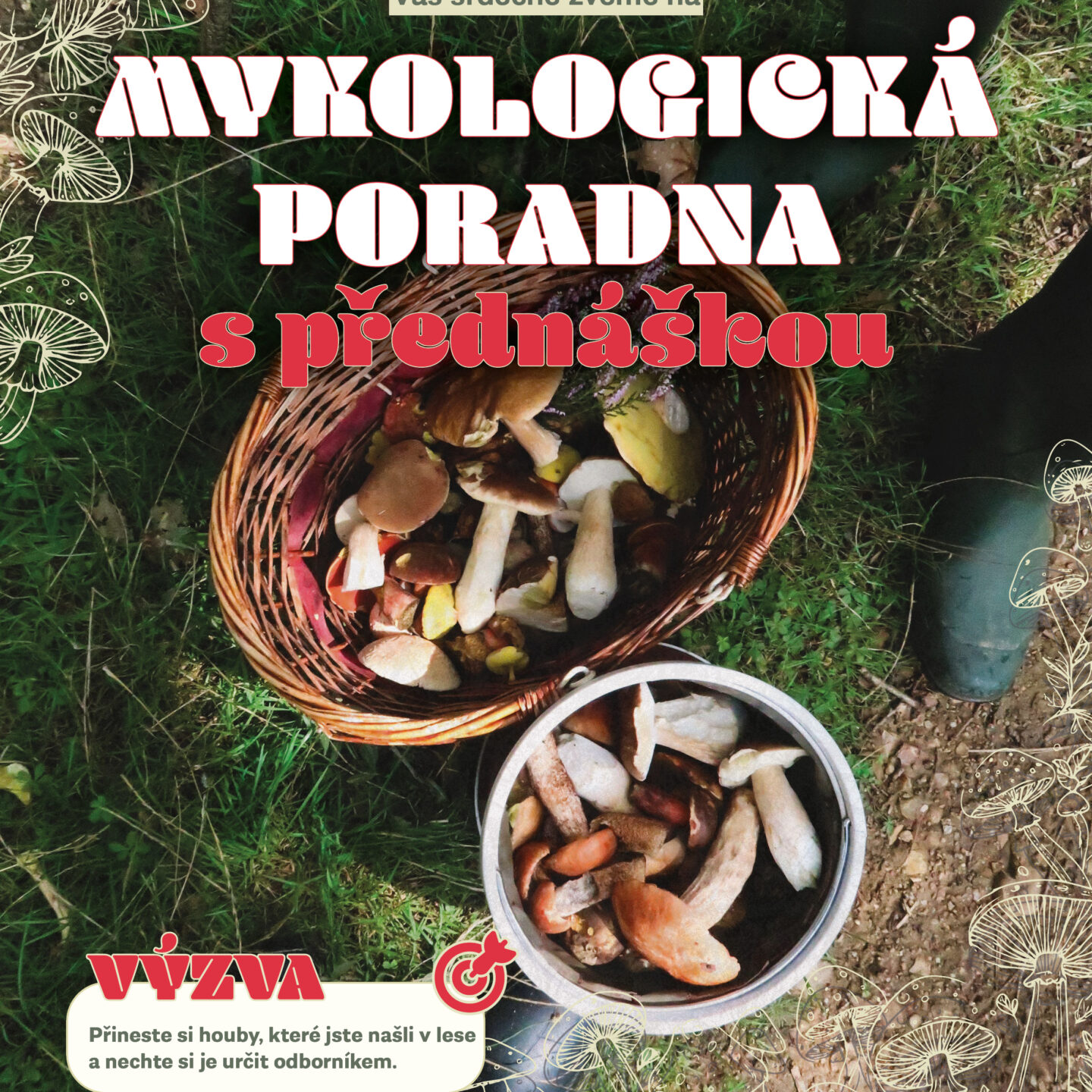 Mykologická poradna s přednáškou 29.10.2026